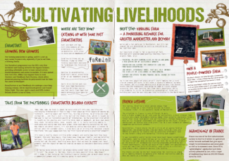 Cultivating Livelihoods newsletter page