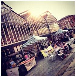 Stockport Market on Foodie Day