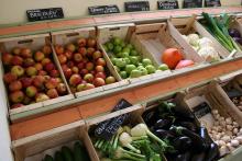 Fresh organic fruit & veg from Plawhatch Farm.