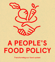 Front cover of peoples food policy