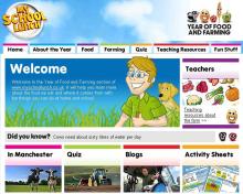 Manchester Fayre's My School Lunch Website.